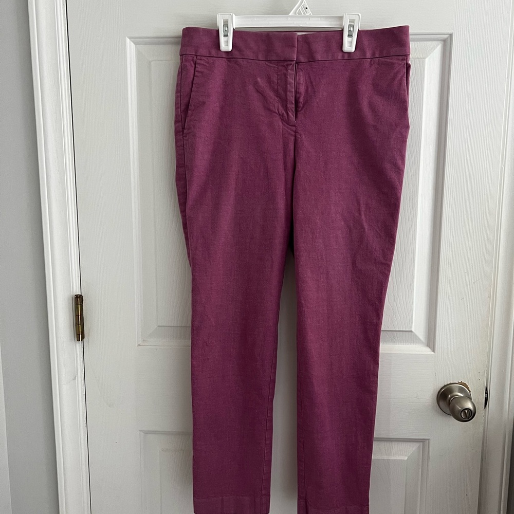 LOFT Magenta Trousers